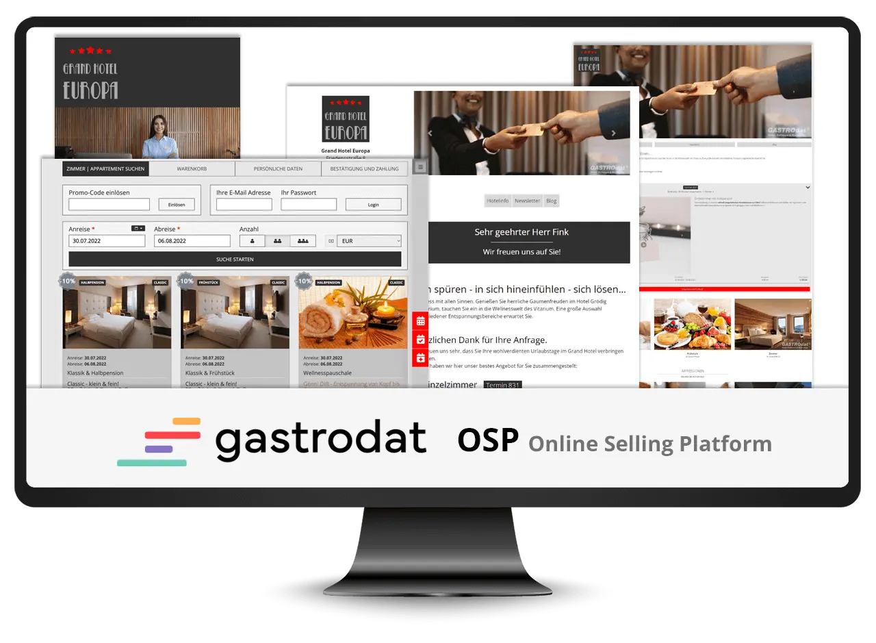 Online.Selling.Platform: All-in-one Lösungen von gastrodat – alles aus einer Hand.