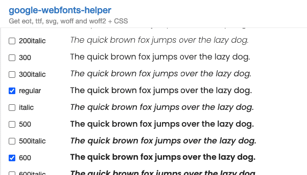 Google Fonts verwenden